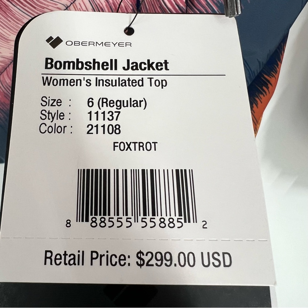 Obermeyer Bombshell Jacket
Size 6 NWT - image 8
